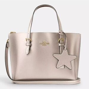 Coach Mollie Tote Bag with Star Charm